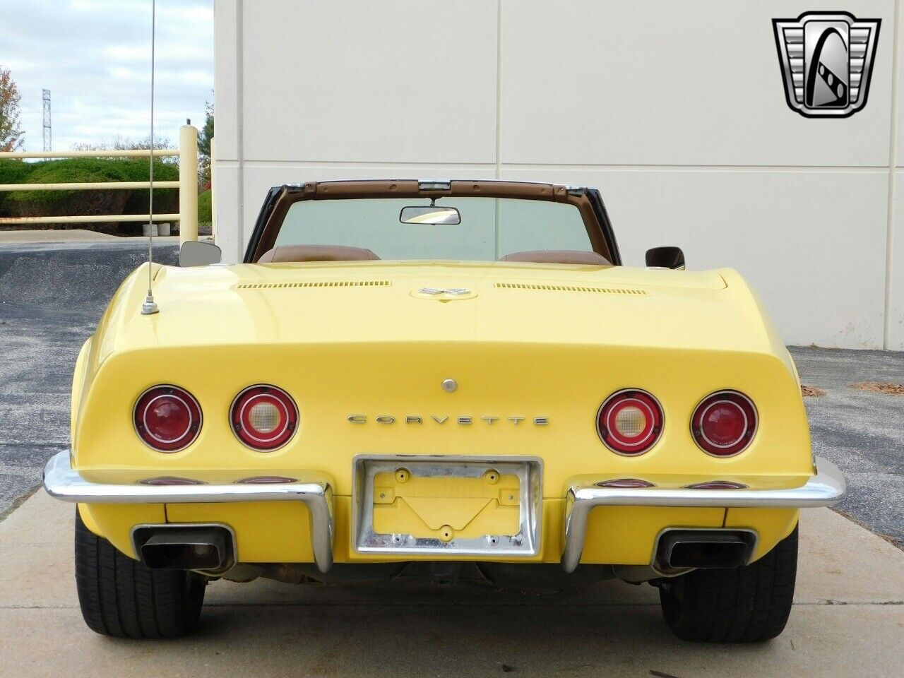 Chevrolet-Corvette-Cabriolet-1972-Yellow-Saddle-126530-6