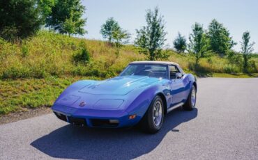 Chevrolet-Corvette-Cabriolet-1974-Blue-Gray-164538-1