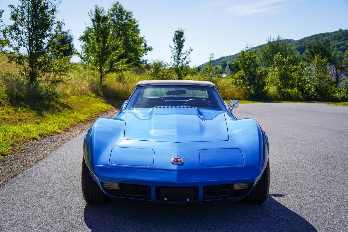 Chevrolet-Corvette-Cabriolet-1974-Blue-Gray-164538-2