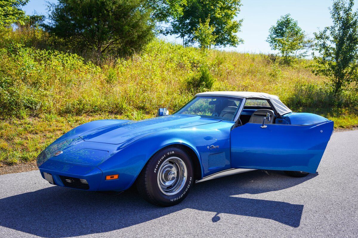 Chevrolet-Corvette-Cabriolet-1974-Blue-Gray-164538-23