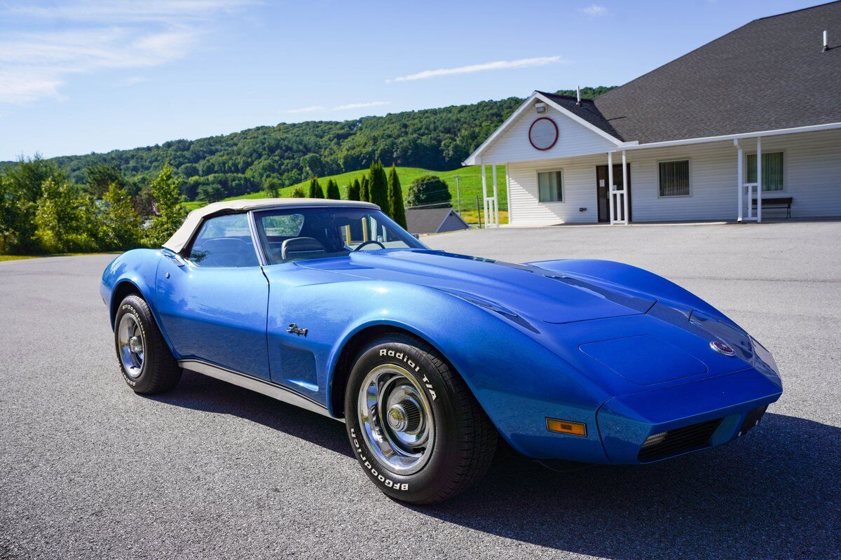 Chevrolet-Corvette-Cabriolet-1974-Blue-Gray-164538-4