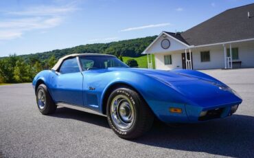 Chevrolet-Corvette-Cabriolet-1974-Blue-Gray-164538-5