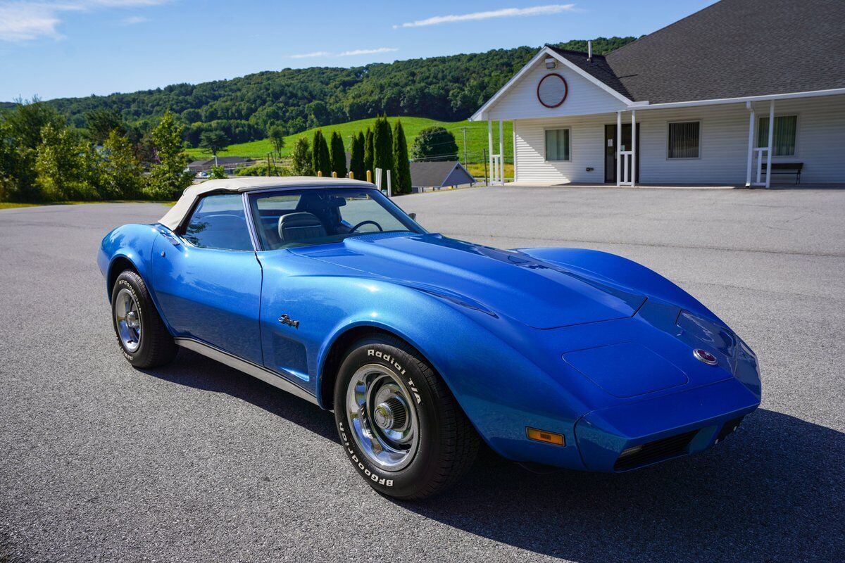 Chevrolet-Corvette-Cabriolet-1974-Blue-Gray-164538-6