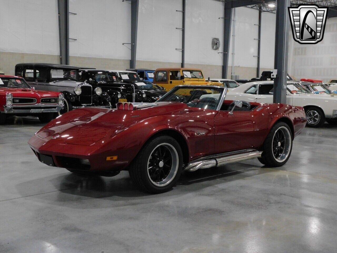 Chevrolet-Corvette-Cabriolet-1974-Red-Black-123425-2