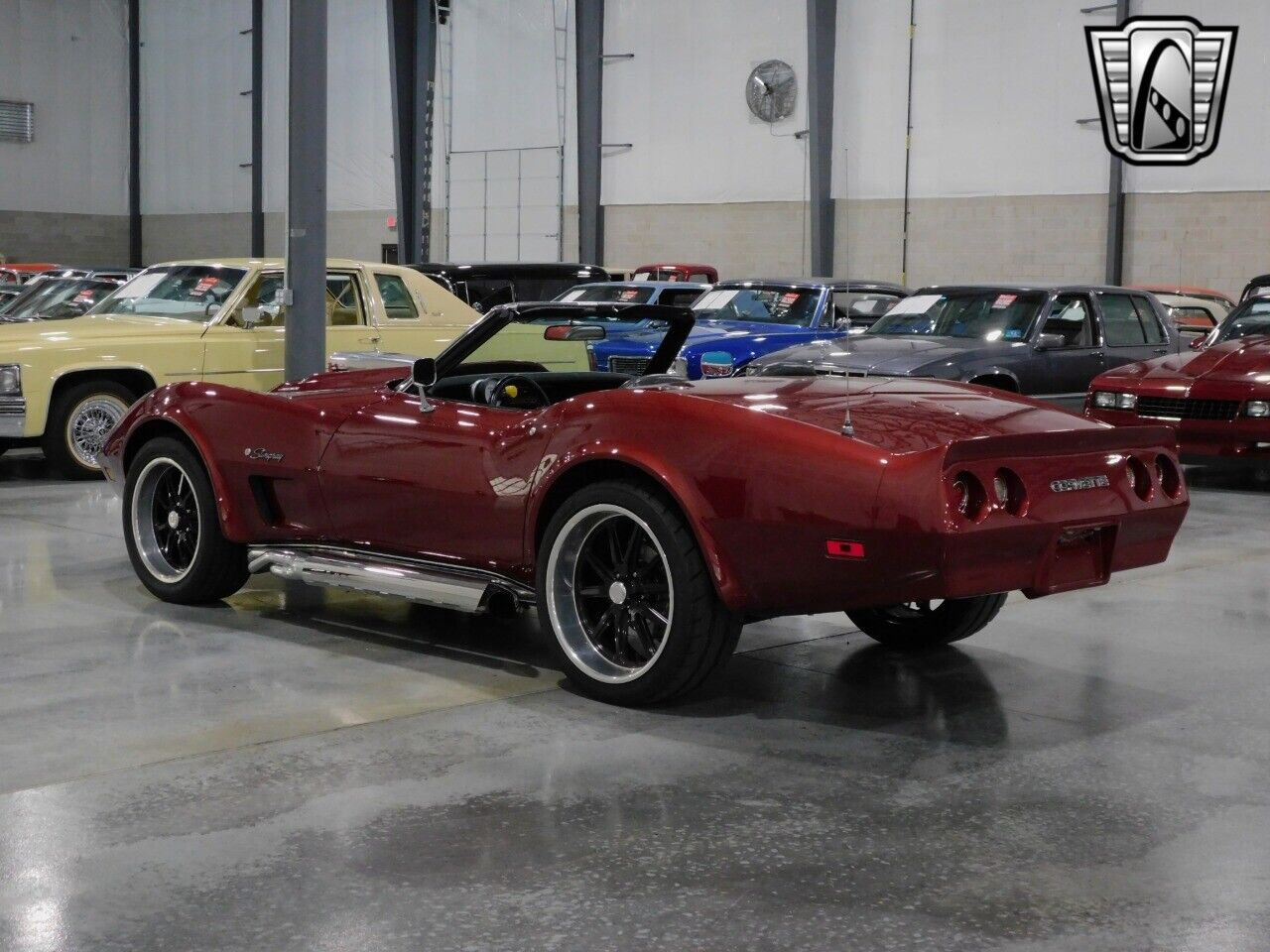 Chevrolet-Corvette-Cabriolet-1974-Red-Black-123425-3