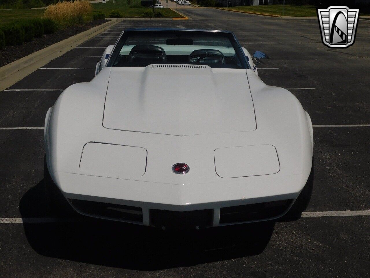 Chevrolet-Corvette-Cabriolet-1974-White-Black-98009-7