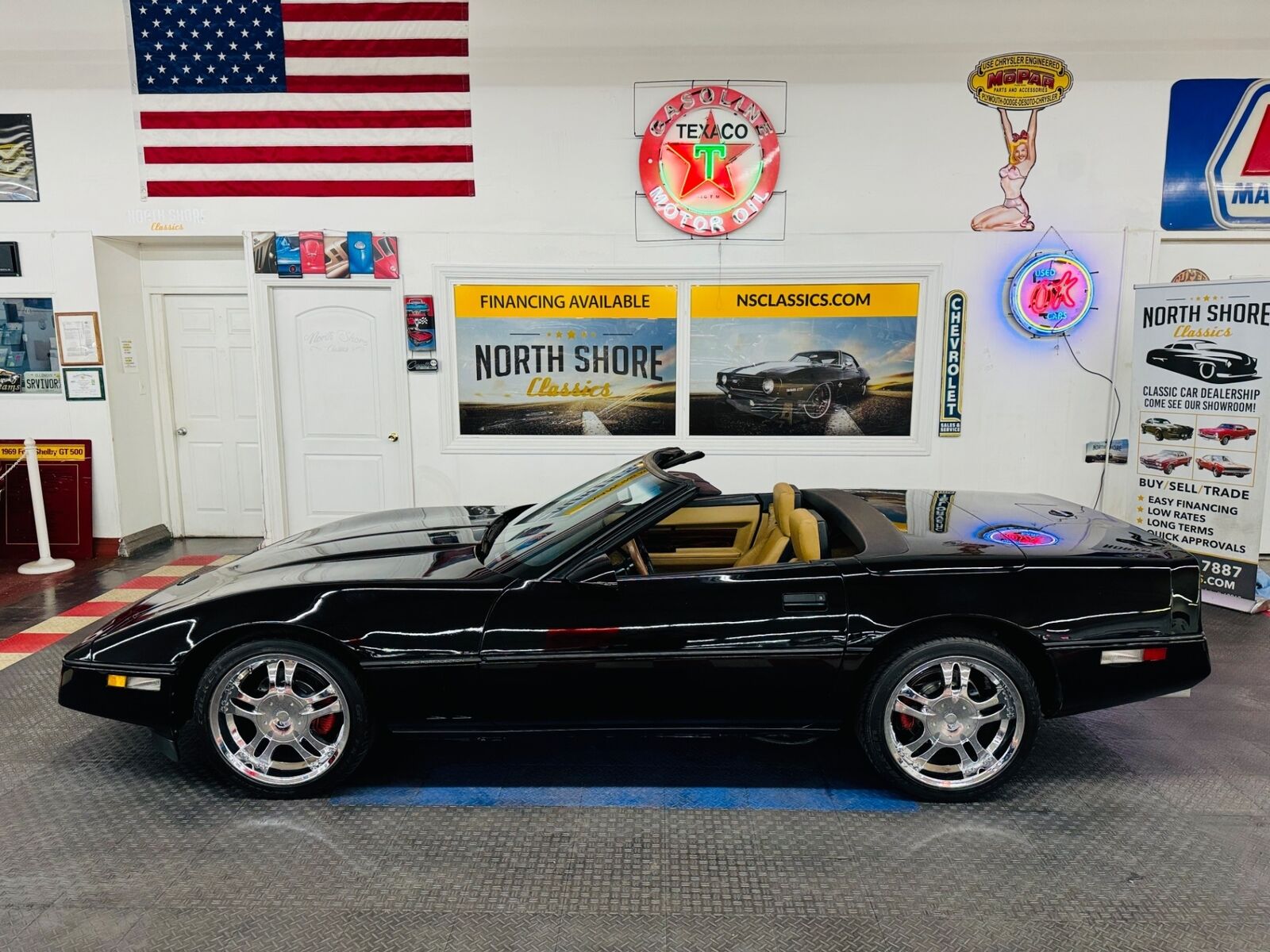 Chevrolet-Corvette-Cabriolet-1986-Black-Tan-169868-20