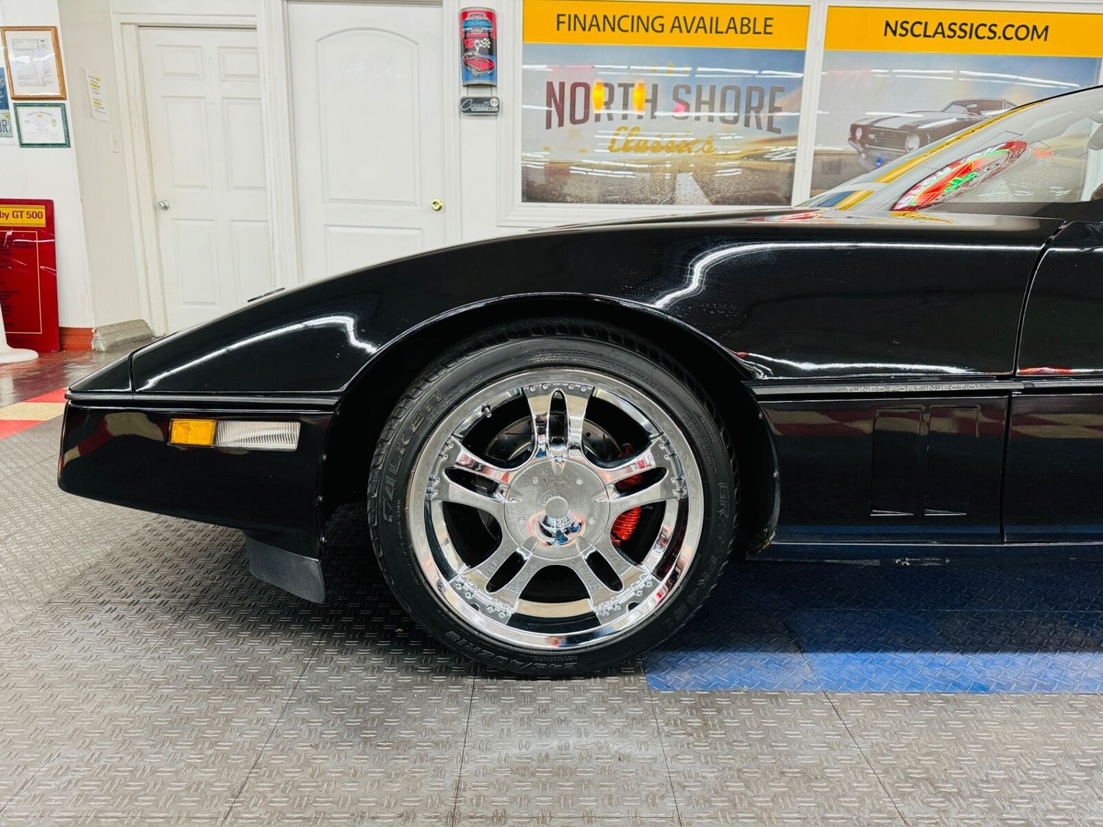 Chevrolet-Corvette-Cabriolet-1986-Black-Tan-169868-21