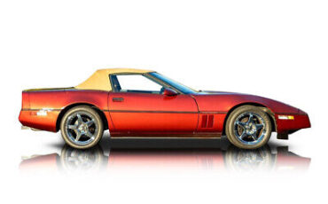 Chevrolet-Corvette-Cabriolet-1986-Red-Tan-54718-1