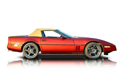 Chevrolet-Corvette-Cabriolet-1986-Red-Tan-54718-1