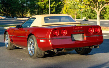 Chevrolet-Corvette-Cabriolet-1986-Red-Tan-54718-5