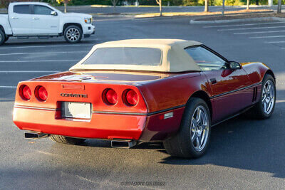 Chevrolet-Corvette-Cabriolet-1986-Red-Tan-54718-7