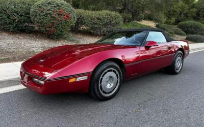 Chevrolet Corvette Cabriolet 1987 à vendre