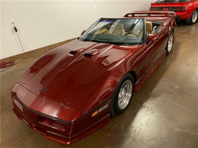 Chevrolet-Corvette-Cabriolet-1987-Red-Tan-46671-1