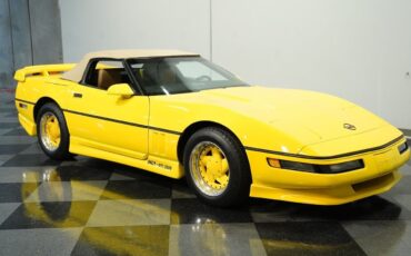 Chevrolet-Corvette-Cabriolet-1987-Yellow-Tan-87403-13