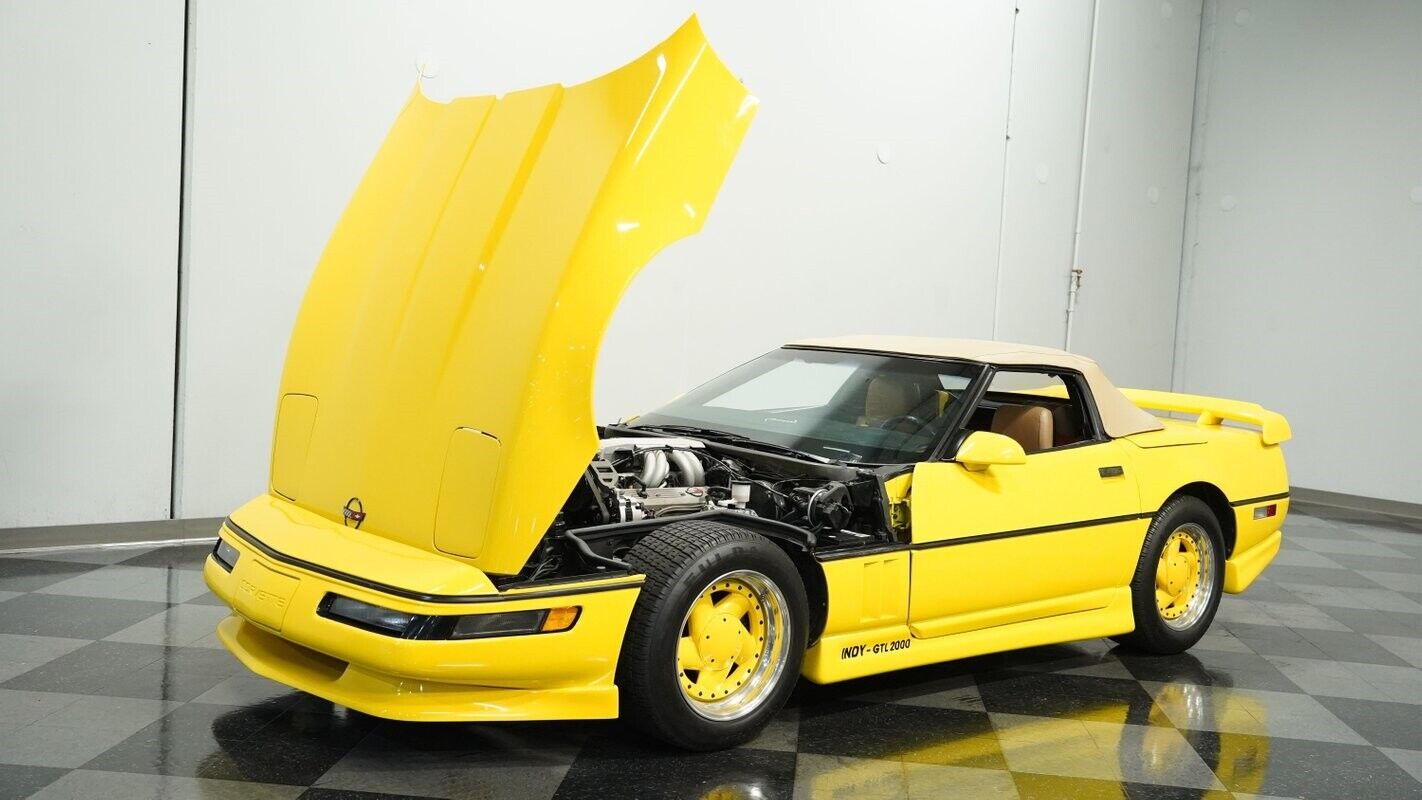 Chevrolet-Corvette-Cabriolet-1987-Yellow-Tan-87403-28