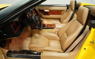 Chevrolet-Corvette-Cabriolet-1987-Yellow-Tan-87403-33