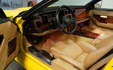 Chevrolet-Corvette-Cabriolet-1987-Yellow-Tan-87403-4