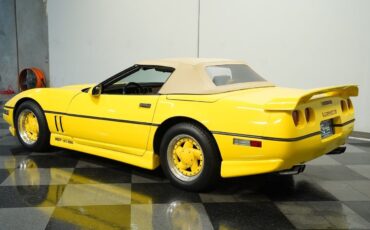 Chevrolet-Corvette-Cabriolet-1987-Yellow-Tan-87403-7