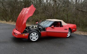 Chevrolet-Corvette-Cabriolet-1990-Red-Red-128031-6