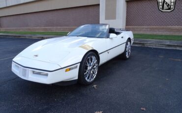 Chevrolet-Corvette-Cabriolet-1990-White-Black-106207-2