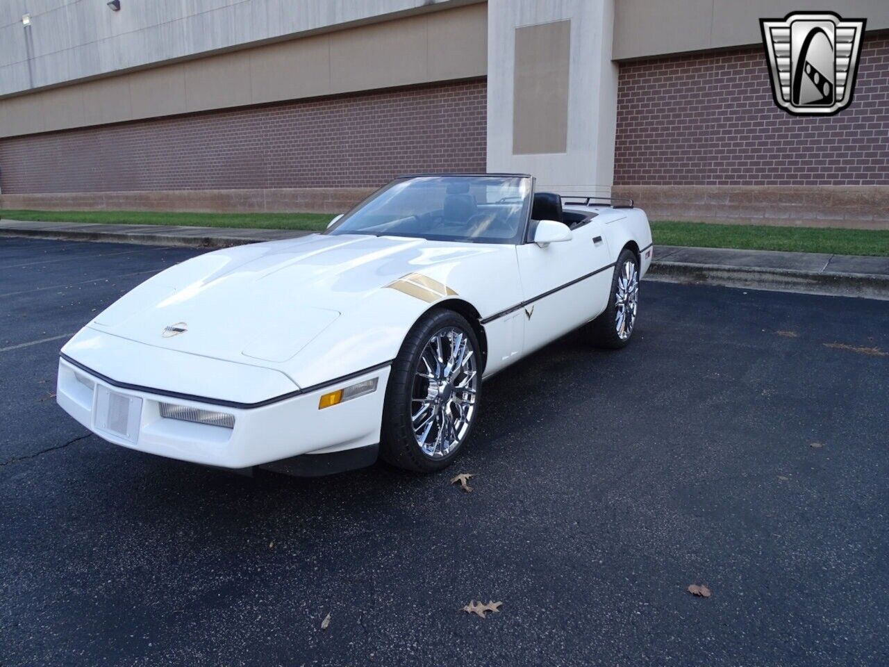 Chevrolet-Corvette-Cabriolet-1990-White-Black-106207-2