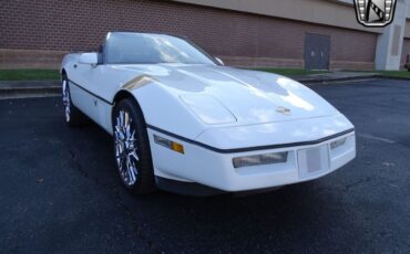 Chevrolet-Corvette-Cabriolet-1990-White-Black-106207-8