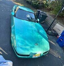 Chevrolet-Corvette-Cabriolet-1991-Teal-Black-96561-1