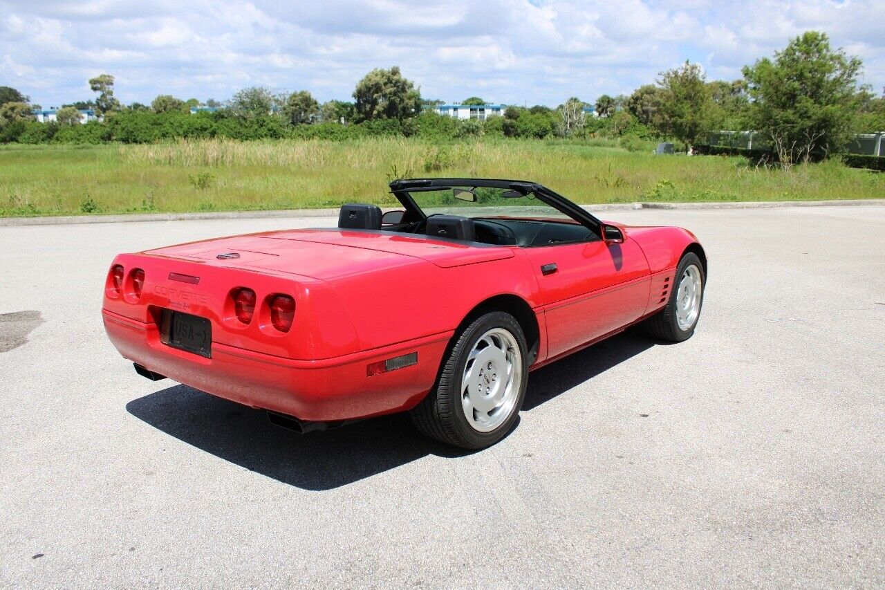 Chevrolet-Corvette-Cabriolet-1992-Red-Black-83478-7