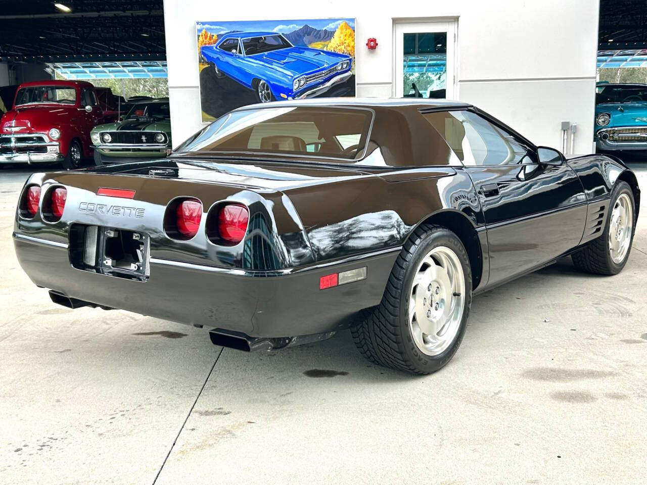 Chevrolet-Corvette-Cabriolet-1993-Black-Black-45995-4