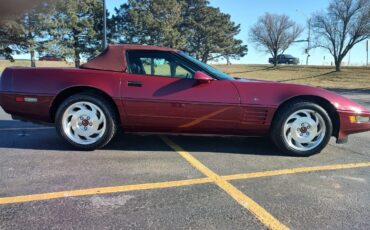 Chevrolet-Corvette-Cabriolet-1993-Burgundy-Burgundy-106994-3