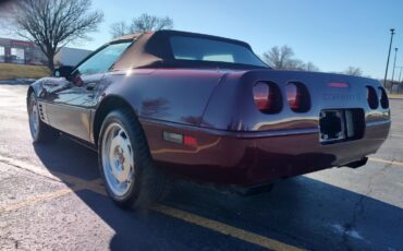 Chevrolet-Corvette-Cabriolet-1993-Burgundy-Burgundy-106994-6