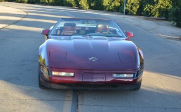 Chevrolet-Corvette-Cabriolet-1993-Burgundy-Burgundy-113716-3