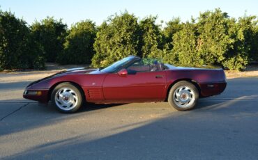 Chevrolet-Corvette-Cabriolet-1993-Burgundy-Burgundy-113716-5