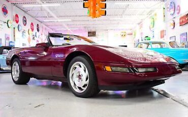 Chevrolet-Corvette-Cabriolet-1993-Burgundy-Burgundy-65856-12