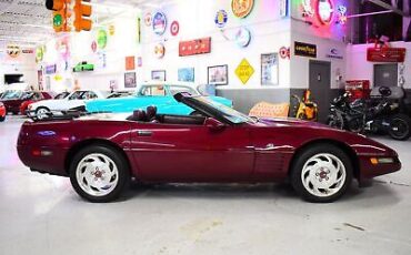 Chevrolet-Corvette-Cabriolet-1993-Burgundy-Burgundy-65856-13