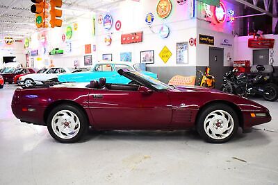 Chevrolet-Corvette-Cabriolet-1993-Burgundy-Burgundy-65856-13