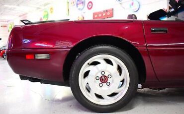 Chevrolet-Corvette-Cabriolet-1993-Burgundy-Burgundy-65856-17