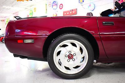 Chevrolet-Corvette-Cabriolet-1993-Burgundy-Burgundy-65856-7