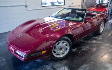 Chevrolet-Corvette-Cabriolet-1993-Red-Burgundy-63260-1