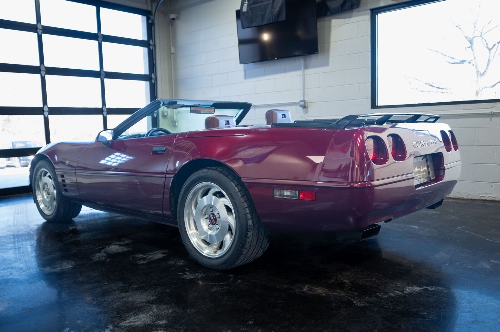 Chevrolet-Corvette-Cabriolet-1993-Red-Burgundy-63260-13