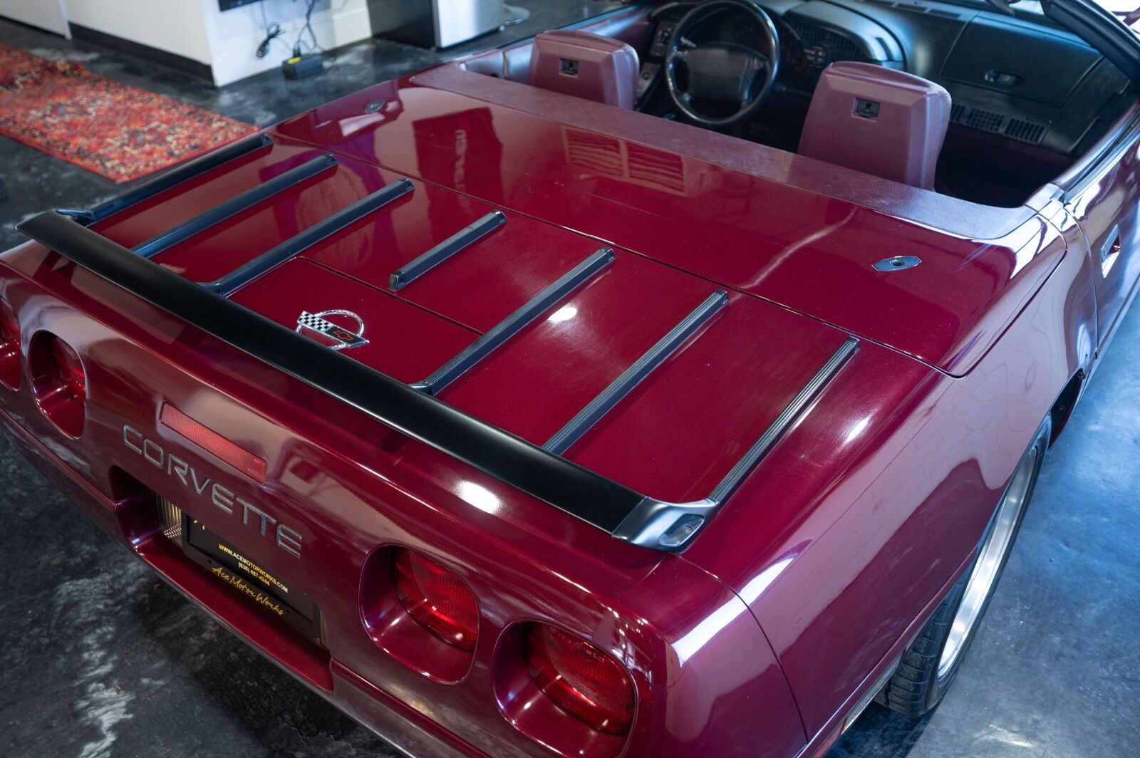 Chevrolet-Corvette-Cabriolet-1993-Red-Burgundy-63260-16