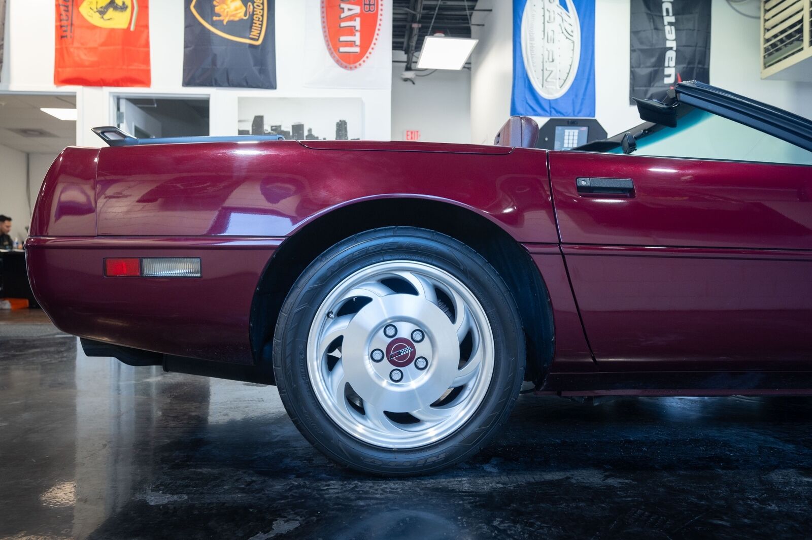 Chevrolet-Corvette-Cabriolet-1993-Red-Burgundy-63260-19