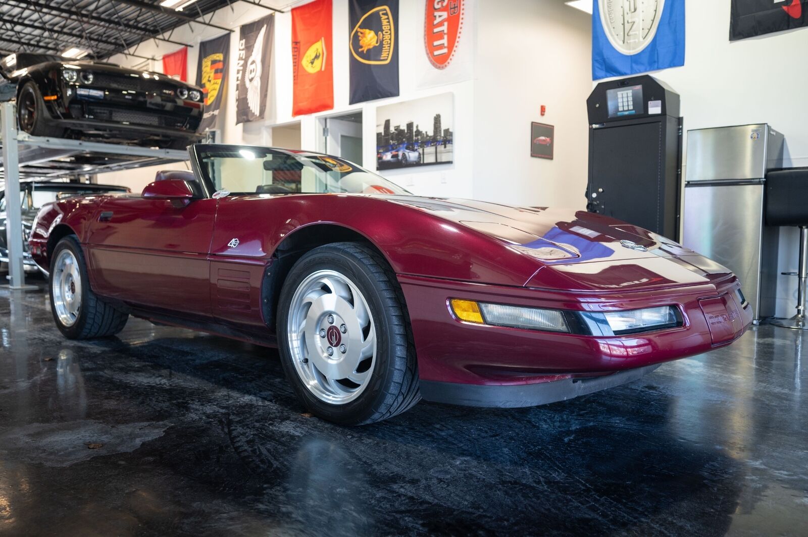 Chevrolet-Corvette-Cabriolet-1993-Red-Burgundy-63260-27