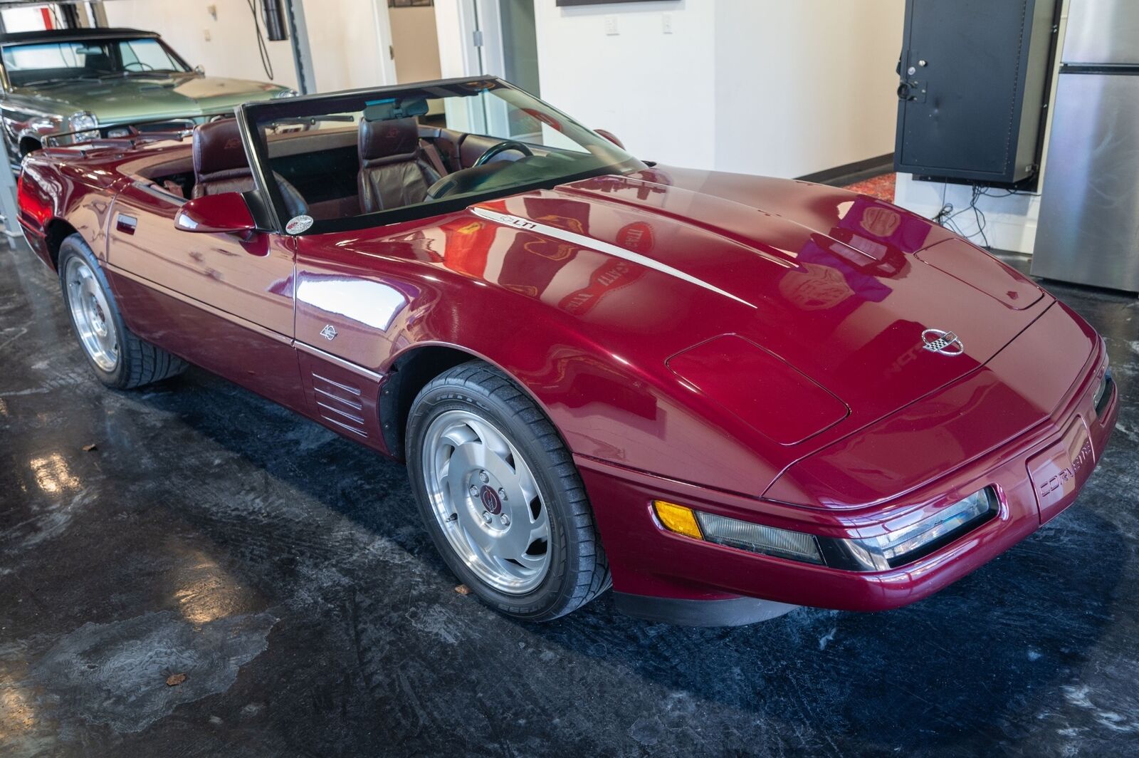 Chevrolet-Corvette-Cabriolet-1993-Red-Burgundy-63260-28