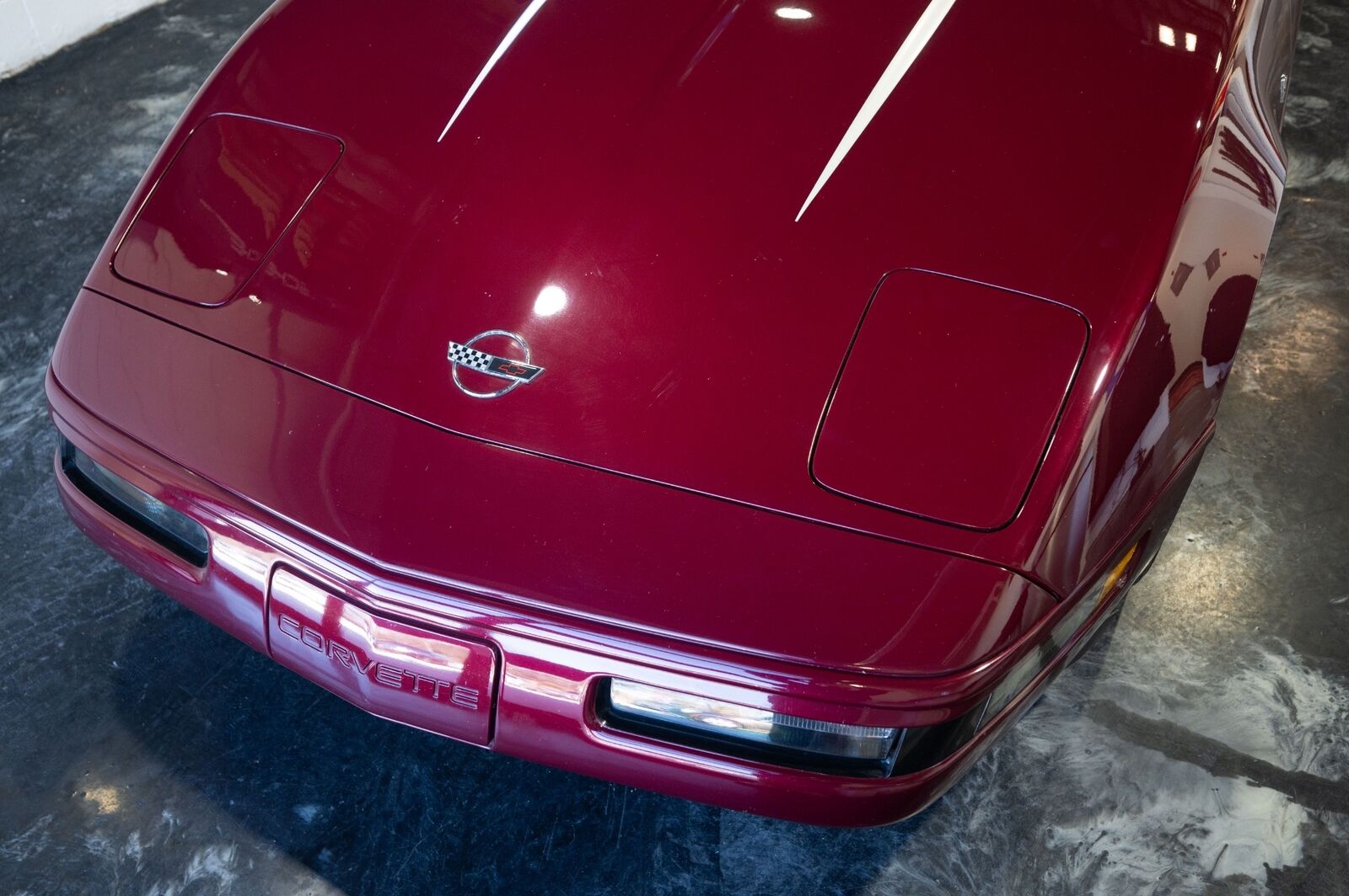 Chevrolet-Corvette-Cabriolet-1993-Red-Burgundy-63260-29