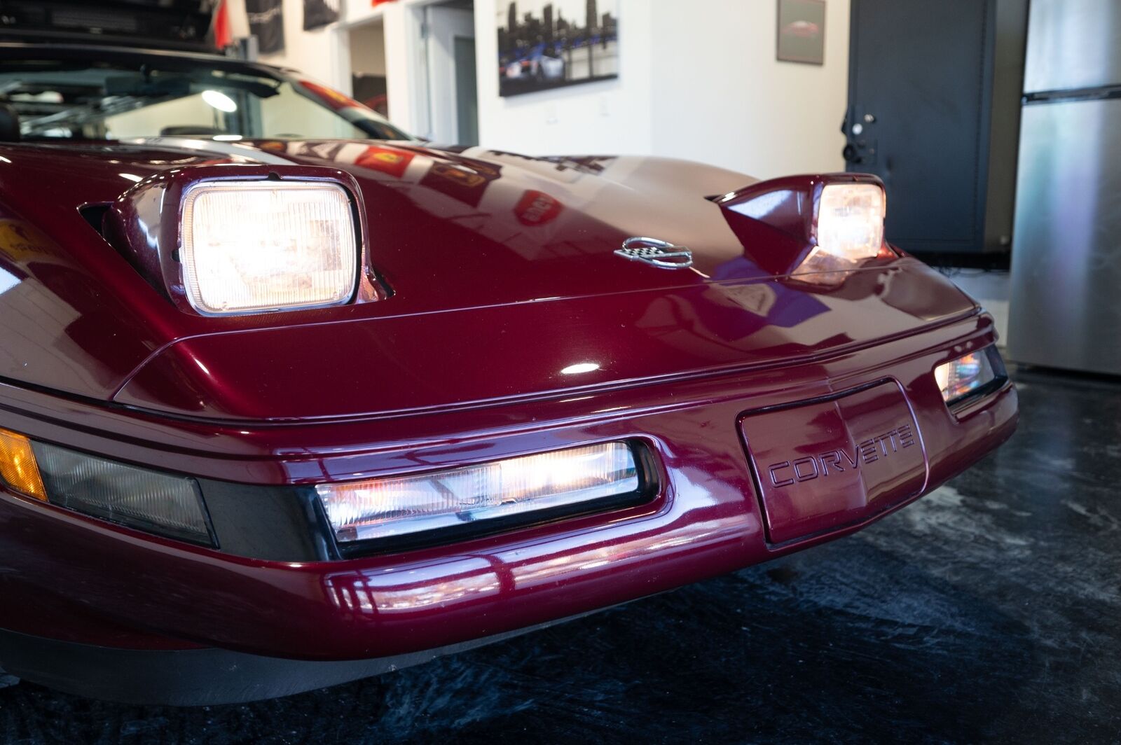 Chevrolet-Corvette-Cabriolet-1993-Red-Burgundy-63260-36