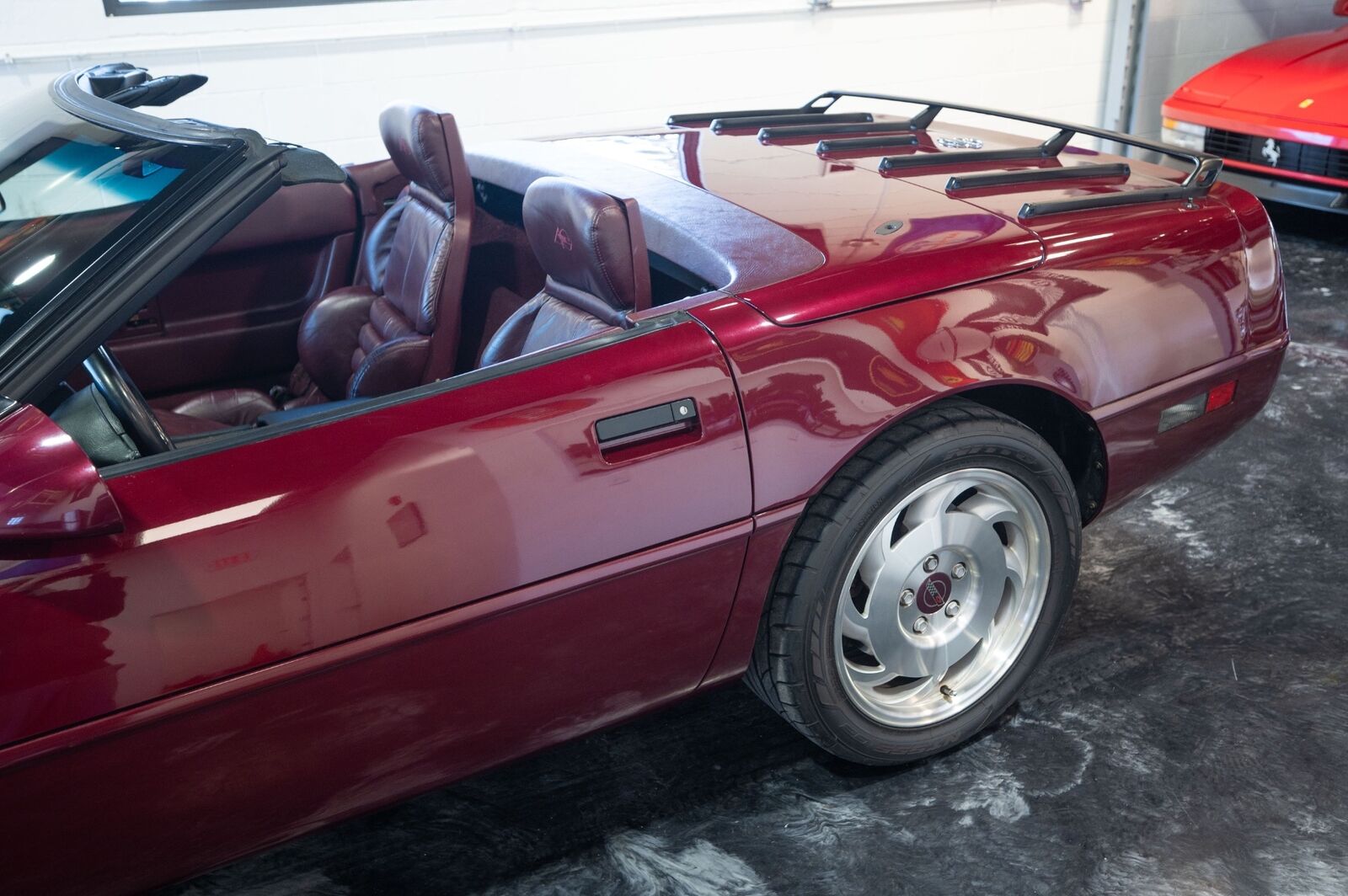 Chevrolet-Corvette-Cabriolet-1993-Red-Burgundy-63260-8