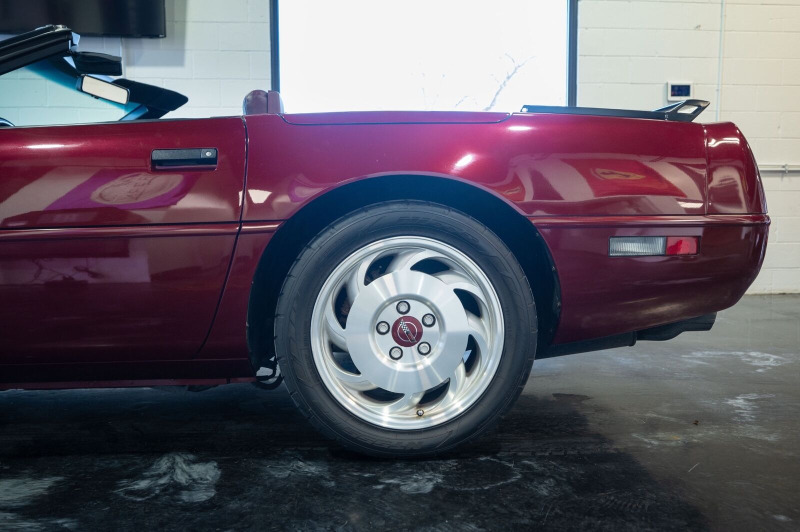 Chevrolet-Corvette-Cabriolet-1993-Red-Burgundy-63260-9