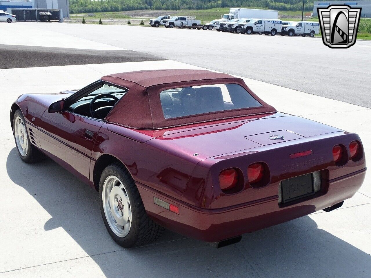 Chevrolet-Corvette-Cabriolet-1993-Red-Red-70372-4